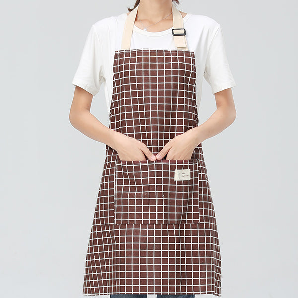 Hot Fashion Lady Women Men Adjustable Cotton Linen High-grade Kitchen Apron